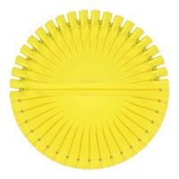 13 Zoll Nylon SpiralreißVerschlüSse, #3 Hellgelb FüR NäHen, 22Er Pack