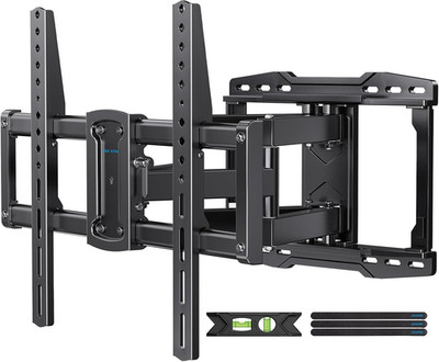 UL Listed Full Motion TV Wall Mount Bracket for Most 37-86 Inch Tvs, Swivel Tilt