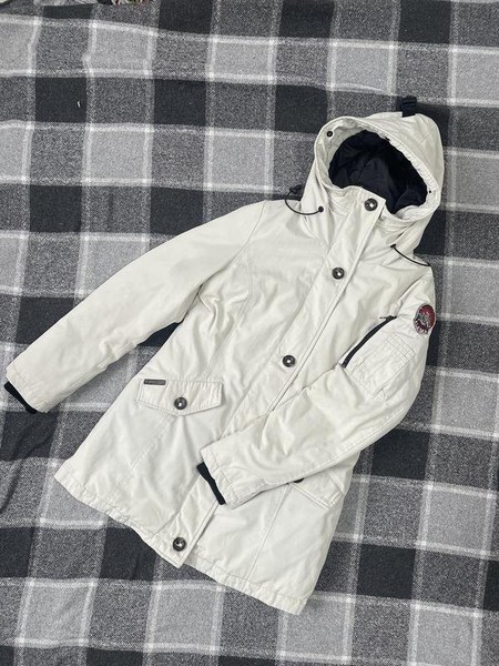 Women TIGER FORCE Jacket Beige Polyester XS
