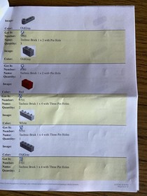 LEGO TECHNIC: Forklift (8835) From 1989 Complete with Instructions, No Box