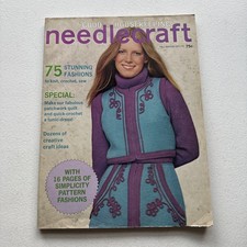 Good Housekeeping Needlecraft Fall Winter 1971-1972 Magazine Vintage