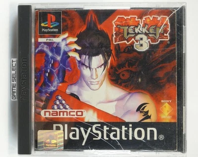 Tekken 3 Première Edition black Label playstation 1 2 3 ps1 pal - Original - Photo 1/4