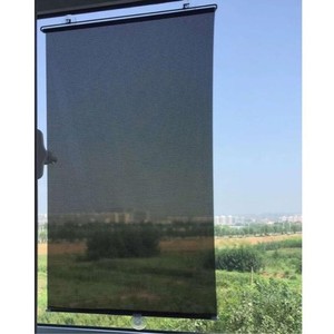 40 * 125cm No Drilling Retractable Roller Window Shades Suction Cups, Tempora...