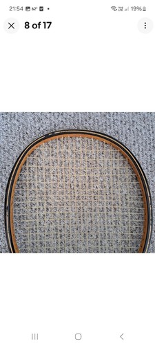 Rare Vintage Classic Prince Woodie Tennis Racket Maple Ash & Graphite. Free P&P. - Picture 8 of 17