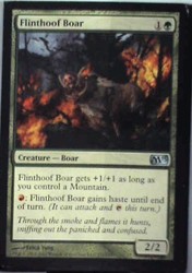 Flinthoof Boar - Magic 2013 (M13) #171 Uncommon