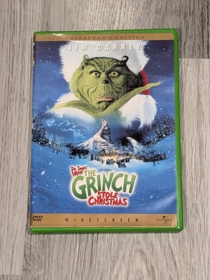 How The Grinch Stole Christmas (2001) Used DVD   Widescreen Collector's Edition.