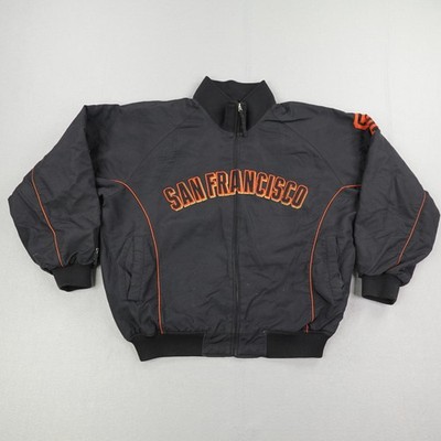 San Francisco Giants Jacket Mens XL Black MLB Baseball Majestic