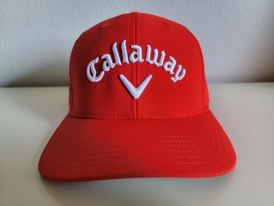 Callaway Golf Performance Pro Hat Red White Cap Adjustable NWT