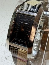 Orologio donna Burberry BU1009 Heritage lusso Swiss Made quadrante nero