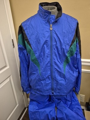 Asics Multi-Colored Nylon Gore-Tex Track Suit Size XL