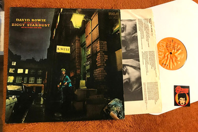 DAVID BOWIE rise Ziggy Stardust And the Spiders From Mars lsp-4702 Vinyl LP 1972