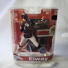 2007 Denver Broncos John Elway Variant White McFarlane NFL Legends Series 3 New