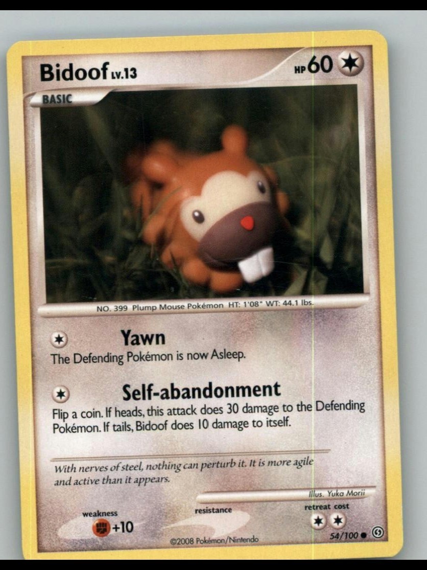 Stormfront 54/100 Bidoof LP