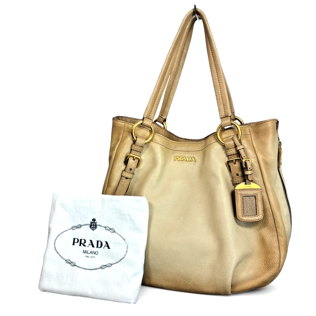 バッグ 00s PRADA VITELLO CHIC LEATHER TOTE BAG Prada // Black Vitello Daino Tote Bag – VSP Consignment