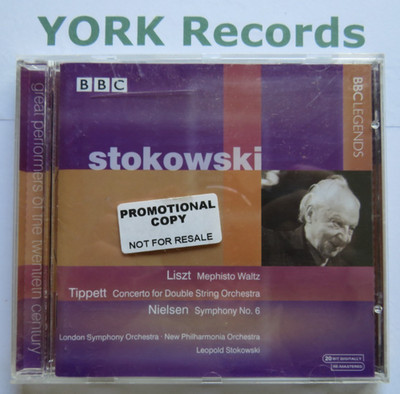 TIPPETT / LISZT / NIELSEN - LEOPOLD STOKOWSKI - Excellent Con CD BBC Legends