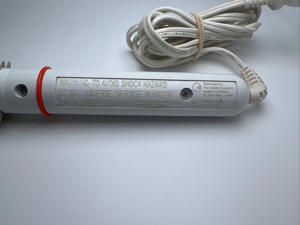 GILLETTE BODY+ RIZO BODY BUILDER 7/8" CEPILLO RIZADOR CALIENTE *DUAL VOLTAJE DE VIAJE Foto 3 de 3