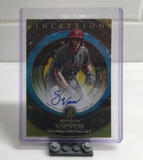 2022 Bowman Inception - Prospect Autographs Jordan Viars #PA-JVR Gold Foil /50