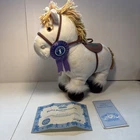 Vintage 1984 Cabbage Patch Kids Show Pony With Identification Certificate