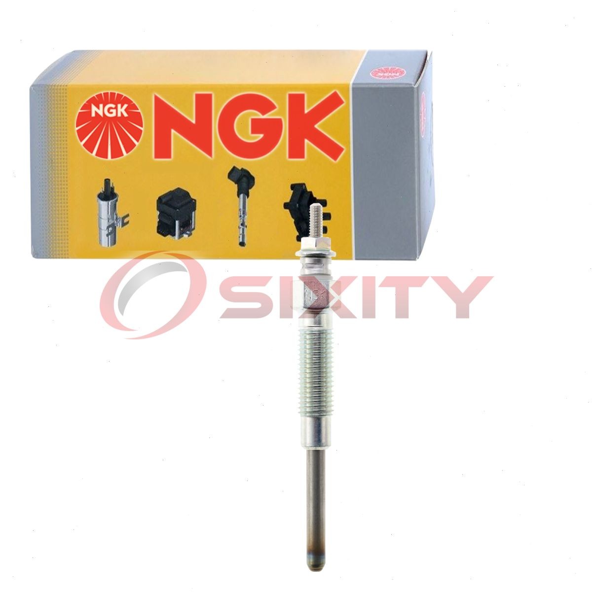 NGK 5376 Y-715R Glow Diesel Glow Plug for Ignition Cylinder Engine Secondary kz