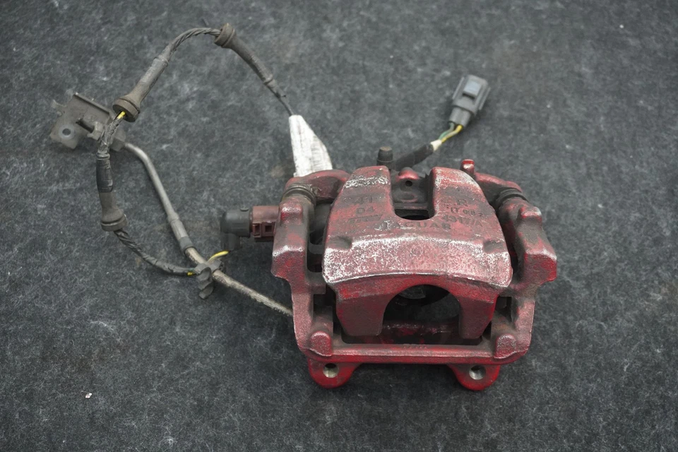 Pinza de freno trasera derecha roja OEM T2R7686 Jaguar F-type R 2014-2020 Xj 16-19 Foto 2 de 4