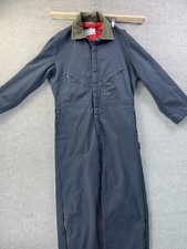 Zero Zone Walls Men s Large Regular Chest 46-48 Coveralls Dark Blue