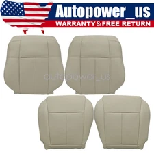 Driver / Passenger Perforated Leather Seat Cover Fits Infiniti M35 M45 2006-2010