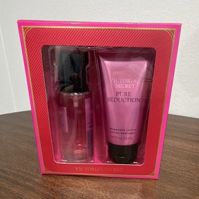 Victoria's Secret Pure Seduction Lotion & Mist Set Juiced Plum Freesia 2.5oz
