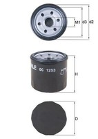 Mahle Oc 1253 ÖLfilter FüR Chery,Chevrolet,Daewoo,Daihatsu,Opel,Perodua,Piaggio,