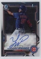 2021 Bowman Chrome Prospect Auto Yohendrick Pinango #CPA-YP Auto 16j4