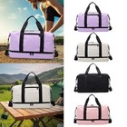 Airlines Gym Bag Overnight Bag Multifunction Small Travel Bag for Trips Outdoor