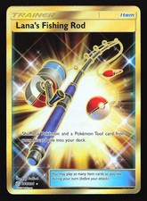 Lana's Fishing Rod 266/236 SM - Cosmic Eclipse Secret Rare Pokemon Card