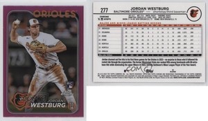 2024 Topps Chrome Pink Refractor Jordan Westburg #277 Rookie RC