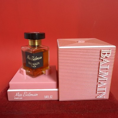 Vintage Miss Balmain Parfum Miniature 1/4 Fl Oz 8ml w/ Box Pierre Balmain