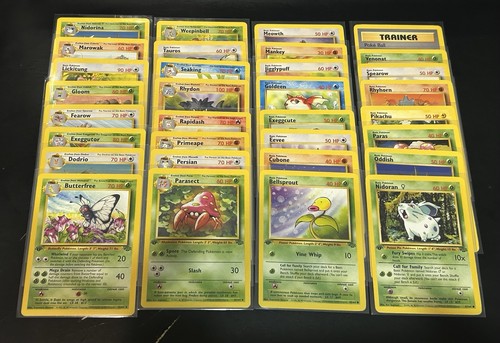 Complete Set 1st Edition Jungle All Uncommon + Common Cards (33-64) NM to LP