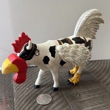 Cow Parade Cow-moo-flage Rooster Chicken 2002...