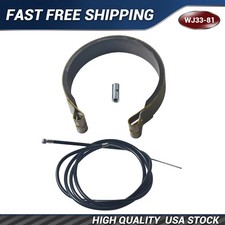Rear 4" Drum Brake Band Pin Brake Cable Kit For Predator 212 420 196cc ATV