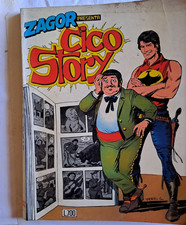 ' ZAGOR PRESENTA CICO ' : BLOCCO DEI PRIMI 5 ALBI !!!!! ( ' DAIM PRESS ' )  !!