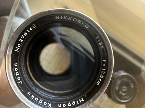 Nikkor-Q 135mm f/3.5 lens Nikon S-mount Nippon Kogaku Vintage - Picture 9 of 15