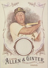 2016 Topps Allen & Ginter - Relics B Jung-Ho Kang #FSRB-JK (MEM)