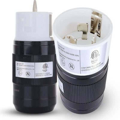 50A Generator Plug Set (Male & Female), CS6364/CS6365 Twist Lock, 125/250V USA