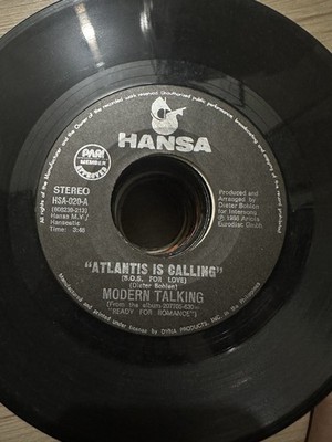 Modern Talking 45 rpm Philippines 7'' Atlantis Is Calling