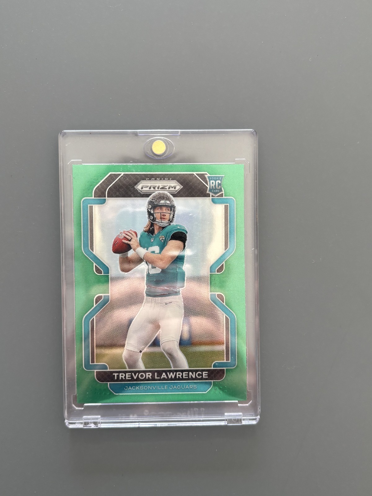 2021 Panini Prizm - Rookie Trevor Lawrence #331 Green Prizm (RC)