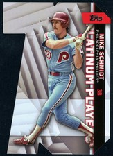 2021 Topps Mike Schmidt #PDC-29 Topps Platinum Players Die-Cuts Insert