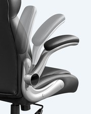 SONGMICS Office Chair, Ergonomic Gaming Chair, Adjustable Headrest,OBG65BKUK