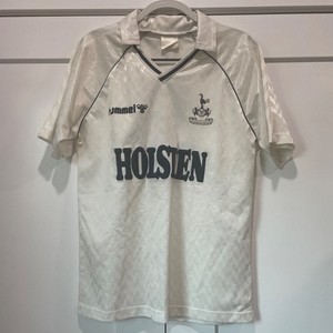 Tottenham Hotspur 1987-1988 Hummel Home Shirt Medium #9 Chris Waddle ORIGINAL