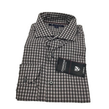 Cremieux Men's Long Sleeve Shirt Gray, L