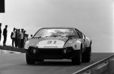 Herbert Muller Cox Kocher Escuderia Montjuich De Tomaso Pantera Fo- Old Photo 1
