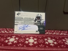 2002 SPx - Supreme Signatures Santana Moss #SS-SM (AU)