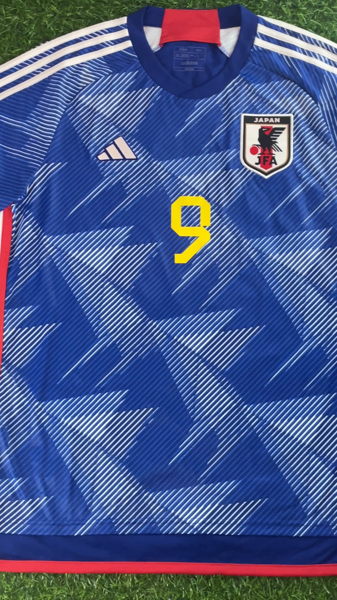 Kaoru Mitoma - Japan 2022 Official Jersey Shirt Kit – JPN 3XL