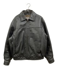Wilsons Leather Leather Jacket Men's Size L Black